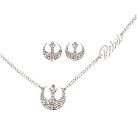 Star Wars Rebel Alliance Necklace and Earrings Set