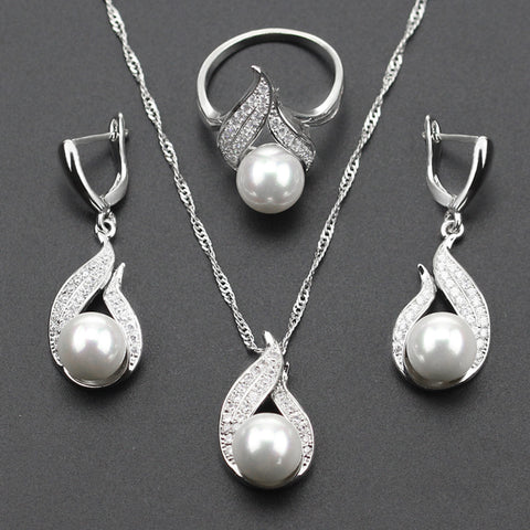 White Pearl Jewelry