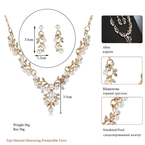 Fashion Simulated Pearl Flower Accessories